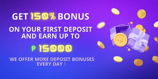Daily coupons and reload bonus banner for Tongit Wars players